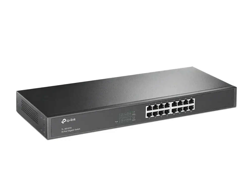 מתג 16-Port Gigabit Rackmount Switch מבית TP-LINK