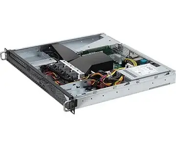 ASRock 1U2LW-X570, Rack 1U, UP, AMD Ryzen 5000, Int. drive bays, 2xGbE, Fixed PSU, IPMI