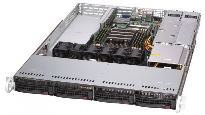 Supermicro A+ Server AS-1014S-WTRT 1U UP 4xLFF 2x10GbE RED PSU