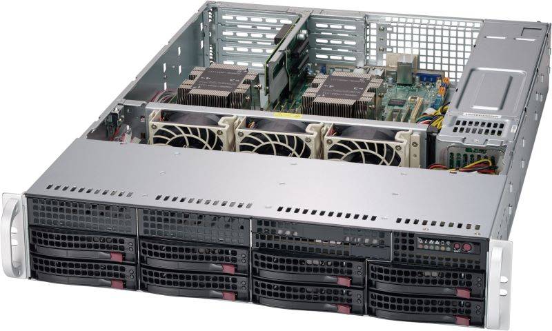 Supermicro SuperServer SYS-6029P-WTR 2U DP 8xLFF 2xGbE RED PSU