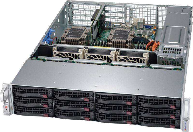 Supermicro SuperServer SYS-6029P-WTRT 2U DP 12xLFF 2x10GbE RED PSU