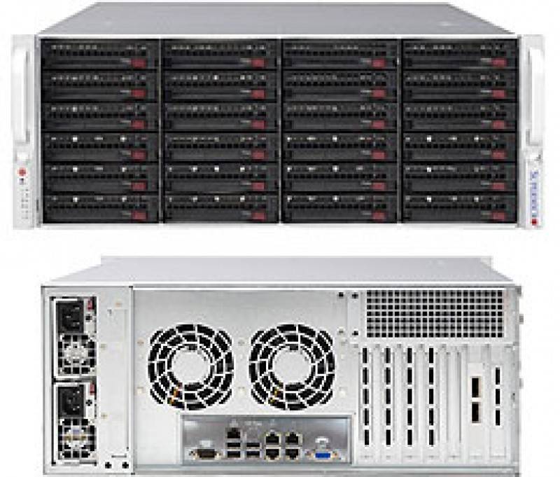 Supermicro SuperStorage Server SSG-6049P-E1CR24L 4U DP 24xLFF LSI 3008 RED PSU