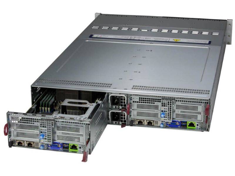 Supermicro SuperServer SYS-621BT-DNC8R 2U DP 2x(6xLFF) IPMI RED PSU