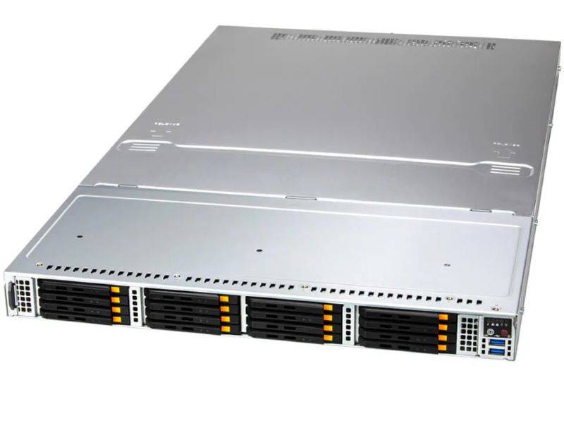 Supermicro A+ Server ASG-1115S-NE316R 1U UP 16xSFF AIOM IPMI RED PSU