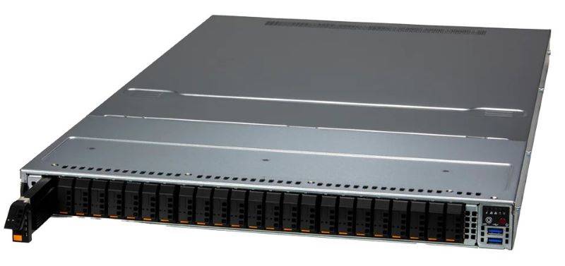 Supermicro Storage SuperServer SSG-121E-NES24R 1U 24xSFF IPMI RED PSU