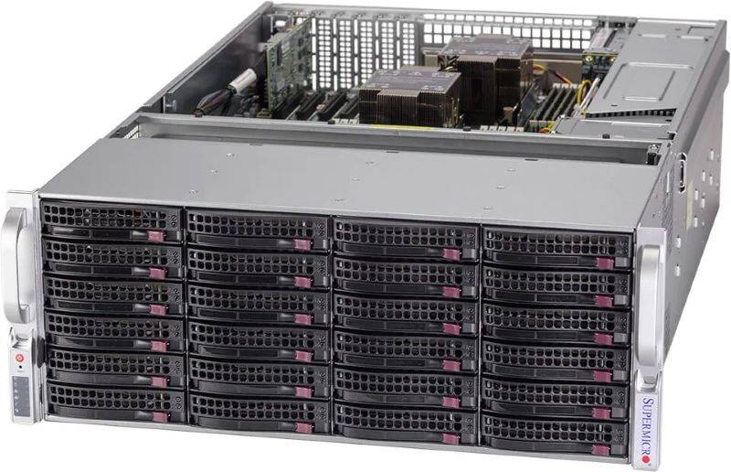 Supermicro SuperStorage SSG-641E-E1CR36L 4U DP 36xLFF 2x10GbE IPMI RED PSU