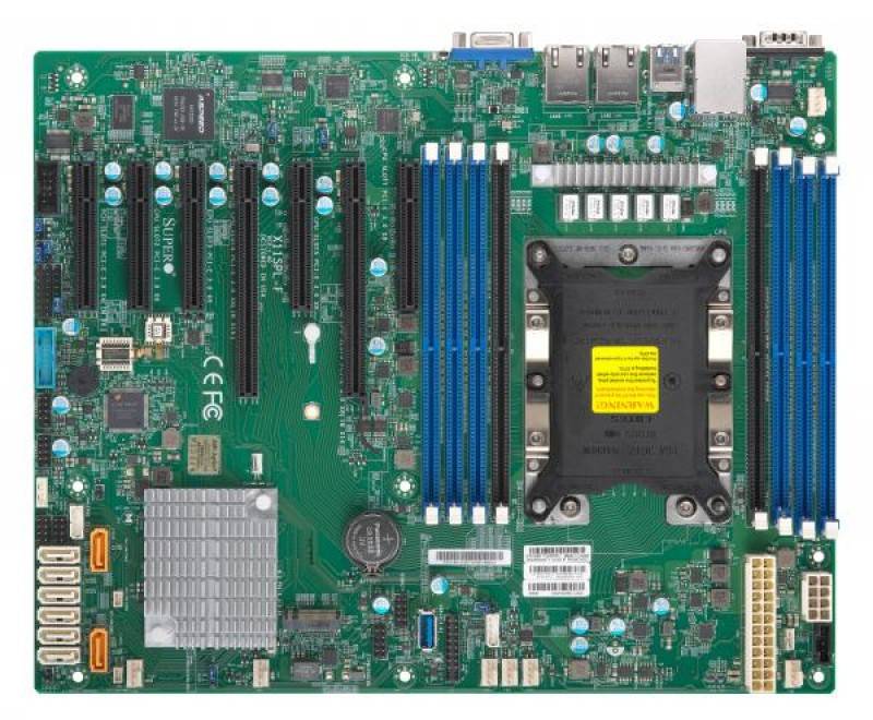 לוח אם - Supermicro MBD-X11SPL-F, Single SKT, Intel C621 Chipset, SATA