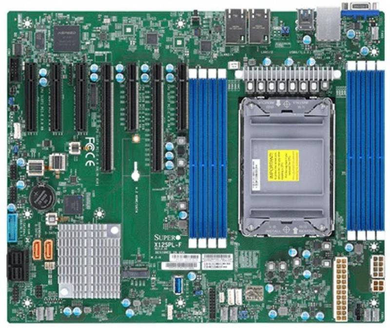 לוח אם - Supermicro MBD-X12SPL-F, 1xSKT LGA4189, 3Gen. Intel Xeon Scalable