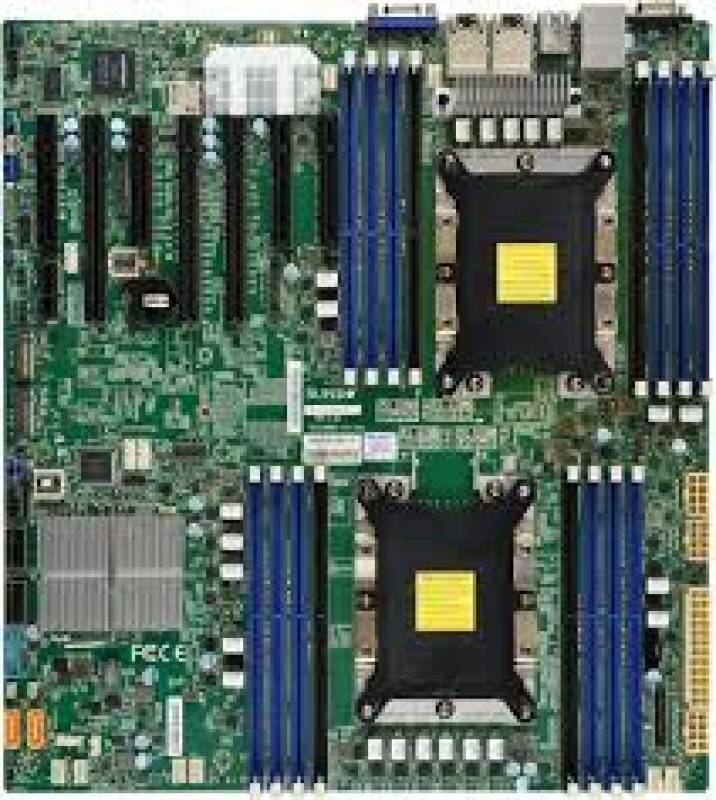 לוח אם - Supermicro MBD-X11DPH-I, Dual SKT, Intel C621 Chipset, SATA, 2xGbE