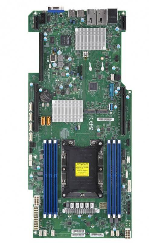 לוח אם - Supermicro MBD-X11SPG-TF, Single SKT, Intel C621 Chipset, SATA