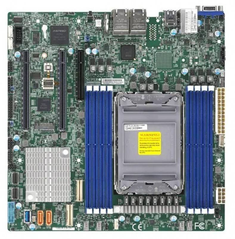 לוח אם - Supermicro MBD-X12SPM-LN4F, 1xSKT LGA4189, 3Gen. Intel Xeon