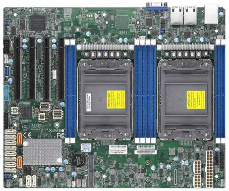 לוח אם - Supermicro MBD-X12DPL-I6, 2xSKT LGA4189, 3Gen. Intel Xeon Scalable