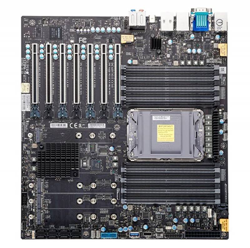 לוח אם - Supermicro MBD-X12SPA-TF, 1xSKT LGA4189, 3Gen. Intel Xeon Scalable