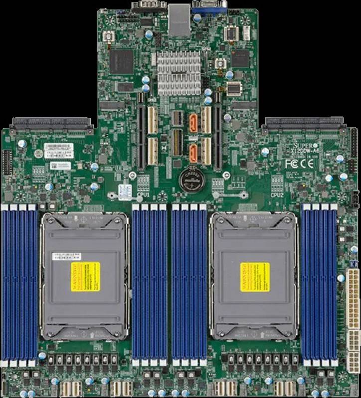 לוח אם - Supermicro MBD-X12DDW-A6, 2xSKT LGA4189, 3Gen. Intel Xeon Scalable