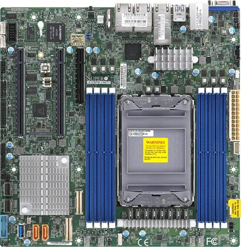 לוח אם - Supermicro MBD-X12SPM-LN6TF, 1xSKT LGA4189, 3Gen. Intel Xeon