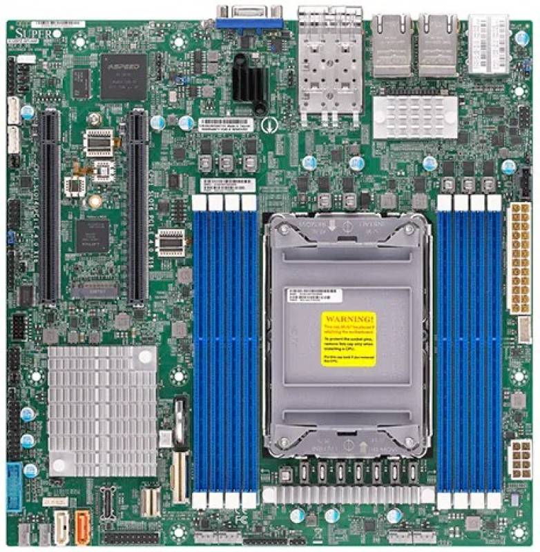 לוח אם - Supermicro MBD-X12SPZ-SPLN6F, 1xSKT LGA4189, 3Gen. Intel Xeon