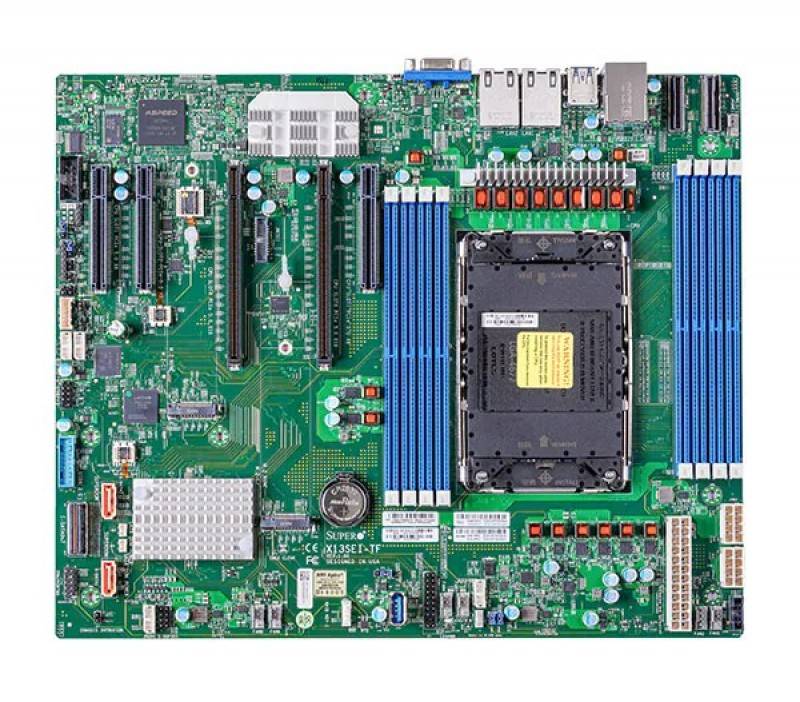 לוח אם - Supermicro MBD-X13SEI-TF, 1xSKT LGA4677, 4Gen. Intel Xeon Scalable