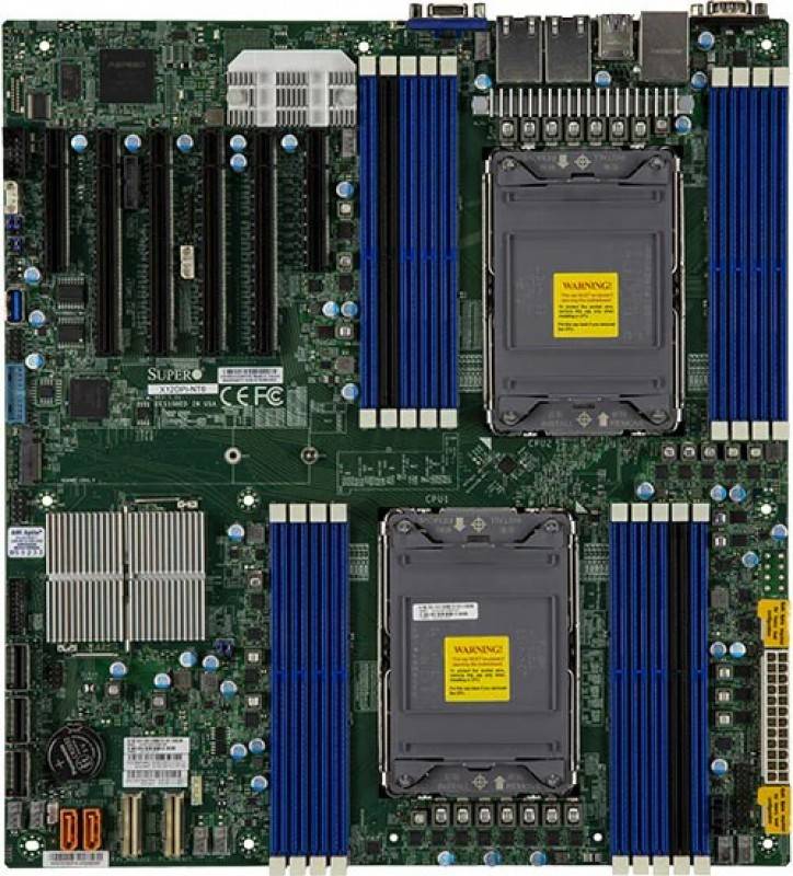 לוח אם - Supermicro MBD-X12DPI-N6, 2xSKT LGA4189, 3Gen. Intel Xeon Scalable