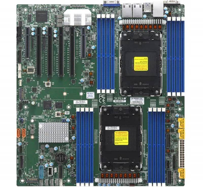 לוח אם - Supermicro MBD-X13DEI, 2xSKT LGA4677, 4Gen. Intel Xeon Scalable