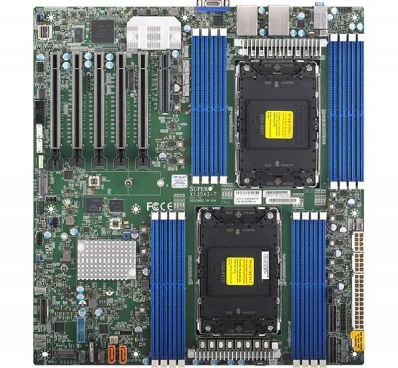 לוח אם - Supermicro MBD-X13DAI-T, 2xSKT LGA4677, 4Gen., Intel Xeon Scalable