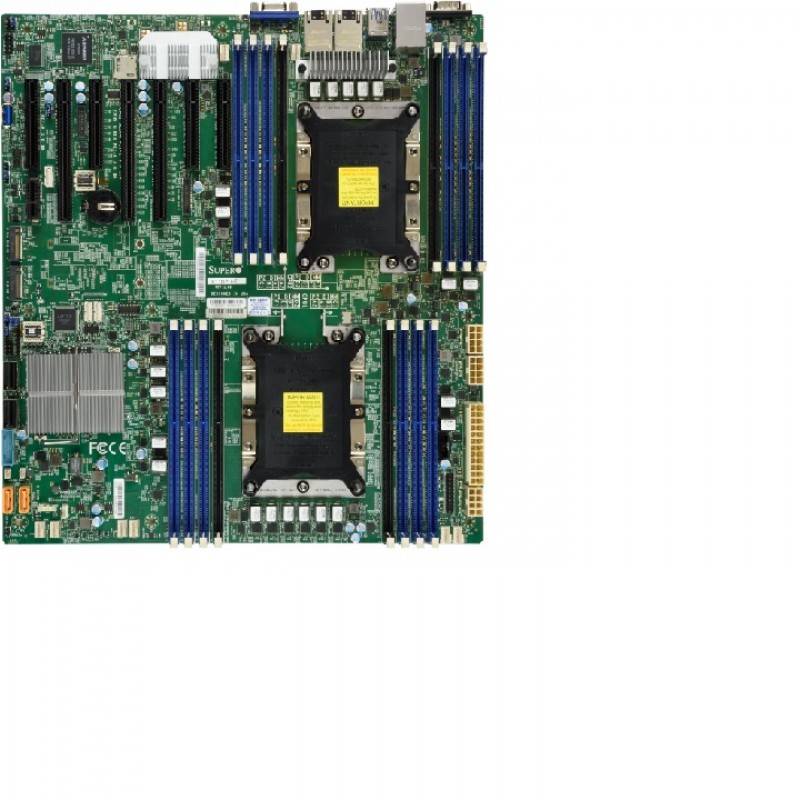 לוח אם - Supermicro MBD-X11DPH-TQ, Dual SKT, Intel C627 Chipset, SATA