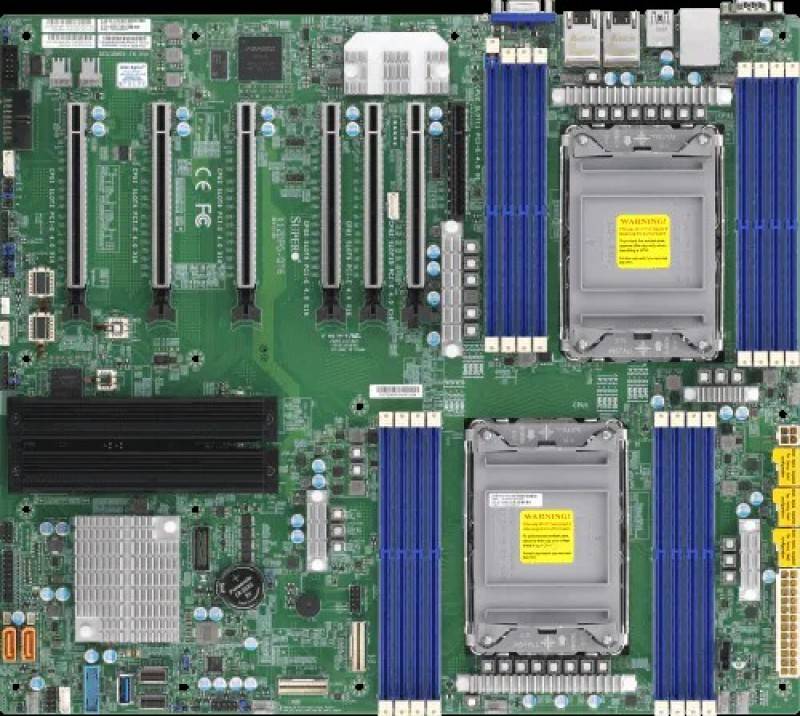 לוח אם - Supermicro MBD-X12DPG-QT6, 2xSKT LGA4189, 3Gen. Intel Xeon Scalable