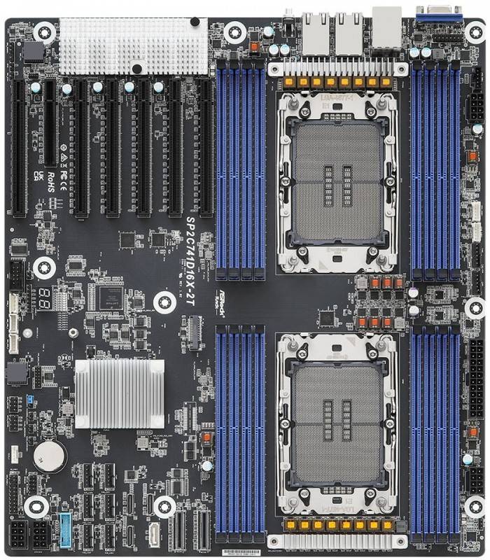 לוח אם - ASRock SP2C741D16X-2T, 2xSKT LGA 4677, 4/5Gen. Intel Xeon Scalable