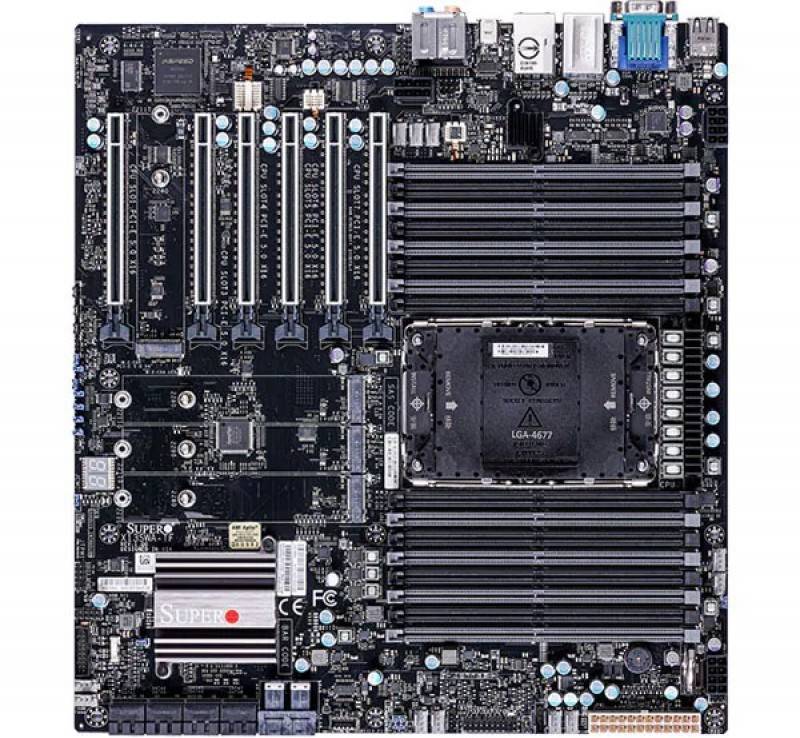 לוח אם - Supermicro MBD-X13SWA-TF, 1xSKT LGA4677, Intel Xeon W-3400, W790