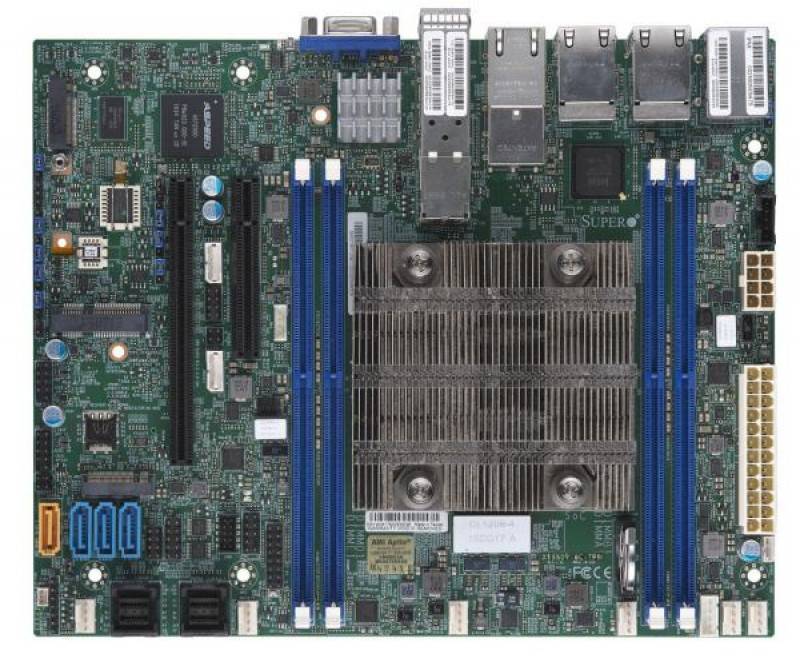 לוח אם - Supermicro MBD-X11SDV-8C-TP8F, Single Intel Xeon D-2146NT, System on