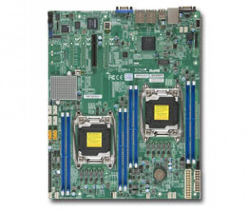 לוח אם - Supermicro MBD-X10DRD-L, Dual SKT, Intel C612 Chipset, SATA, 2xGbE