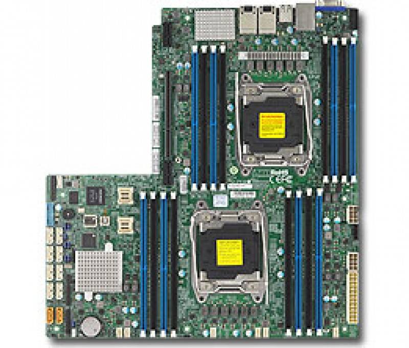 לוח אם - Supermicro MBD-X10DRW-NT, Dual SKT, Intel C612 Chipset, SATA, NVMe