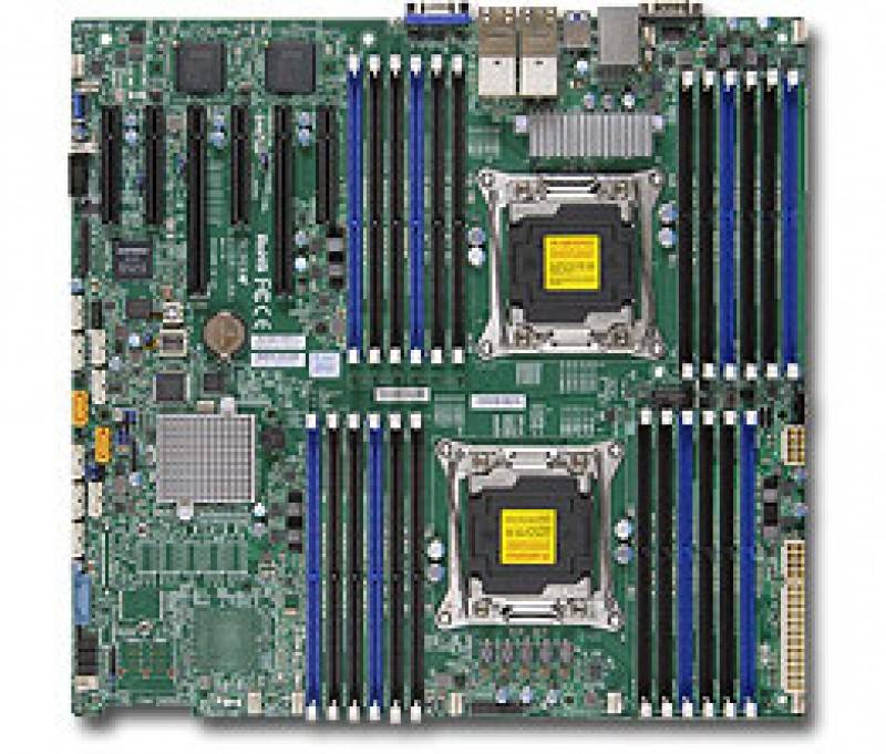 לוח אם - Supermicro MBD-X10DRi-LN4+, Dual SKT, Intel C612 Chipset, SATA