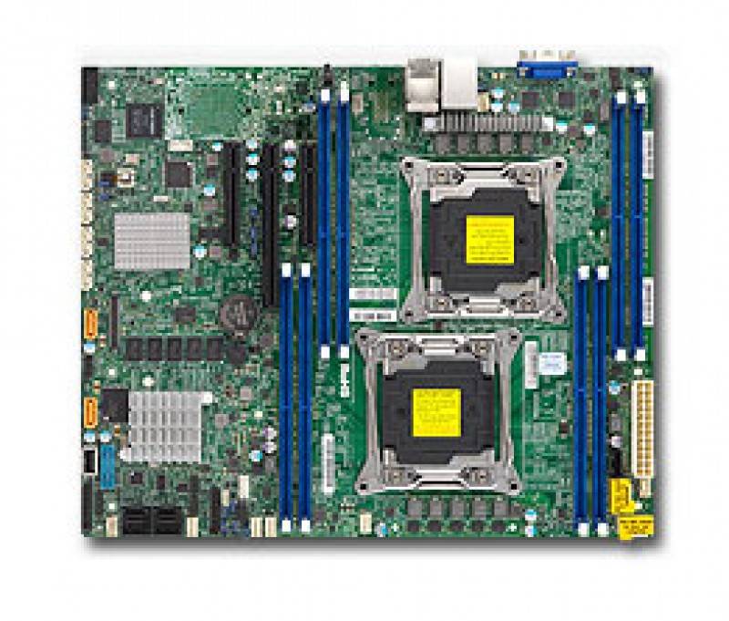 לוח אם - Supermicro MBD-X10DRL-C, Dual SKT, Intel C612 Chipset, SATA, LSI