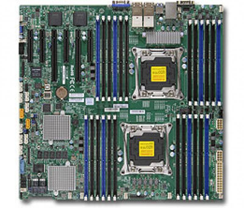 לוח אם - Supermicro MBD-X10DRC-LN4+, Dual SKT, Intel C612 Chipset, SATA, LSI