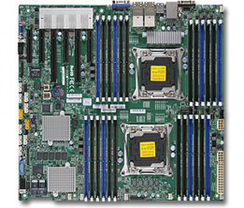 לוח אם - Supermicro MBD-X10DRC-T4+, Dual SKT, Intel C612 Chipset, SATA, LSI