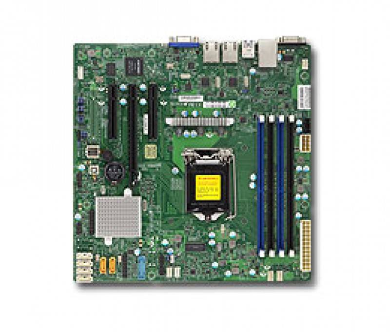 לוח אם - Supermicro MBD-X11SSL , Single SKT, Intel C232 Chipset, SATA, 2xGbE