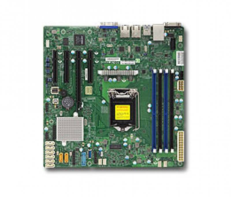 לוח אם - Supermicro MBD-X11SSM, Single SKT, Intel C236 Chipset, SATA, 2xGbE