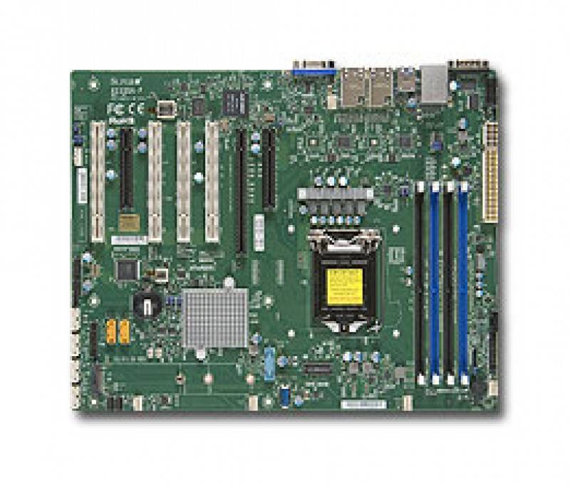 לוח אם - Supermicro MBD-X11SSA-F, Single SKT, Intel C236 Chipset, SATA