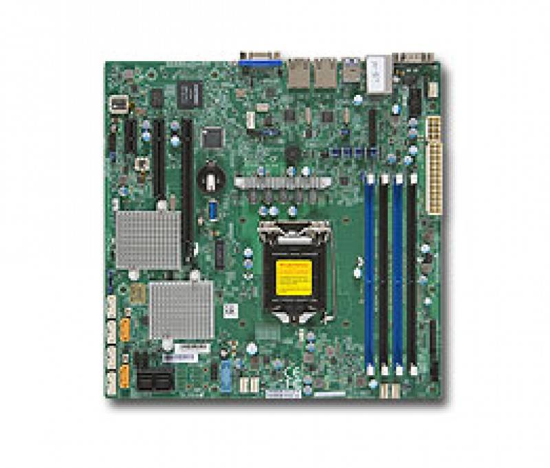 לוח אם - Supermicro MBD-X11SSL-CF, Single SKT, Intel C232 Chipset, SATA, LSI