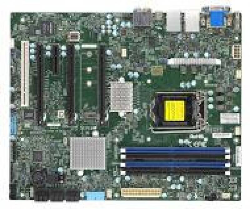 לוח אם - Supermicro MBD-X11SAT-F, Single SKT, Intel C236 Chipset, SATA