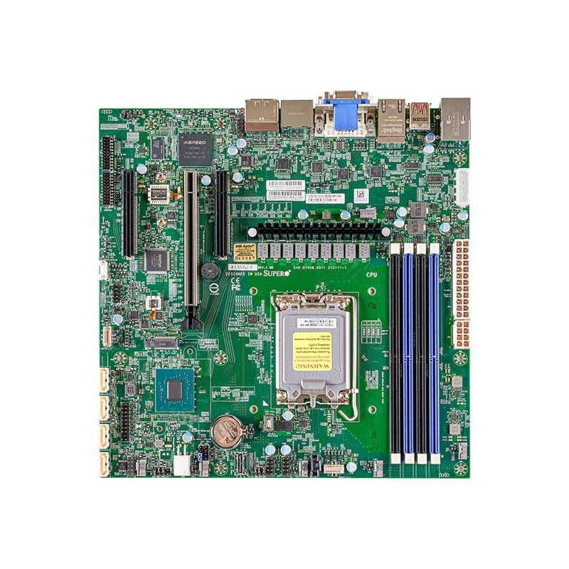 לוח אם - Supermicro MBD-X13SAZ-F, 1xSKT LGA1700, Intel Core 12 Gen., R680E